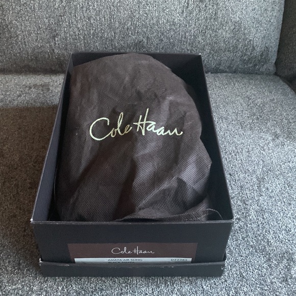 Cole Haan Amaya Air Sling Black Nappa Size 9. - Picture 4 of 6